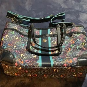 Authentic coach diaper bag